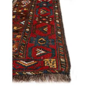 Alfombra de Lana Azul Anudada a Mano de Gran Tamaño Aalam Paem-419 con Patrón de Medallón para Decoración de Sala de Estar, Pelo de Alta Densidad - Product Image 4