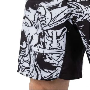 Shorts de boxe en soie personnalisables OEM Mma Shorts Taille personnalisée et couleur du logo - Product Image 6