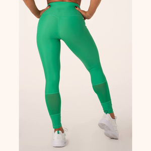 Conjunto de Sujetador deportivo transpirable de secado rápido para mujer, ropa deportiva con patrón sólido para Fitness, Yoga, cintura elástica de talla grande - Product Image 6