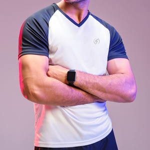 Venta caliente O-cuello de los hombres XL Pantalones cortos de entrenamiento y camiseta de secado rápido Absorbe la humedad Casual Fitness Sports Runnin - Product Image 1