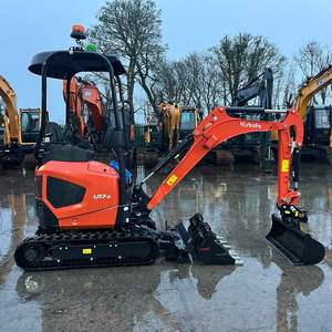 Envío rápido, ¡Gran oferta! Excavadora de cadenas Kubota U17 de 1 tonelada, miniexcavadora con motor Kubota en venta. - Product Image 2