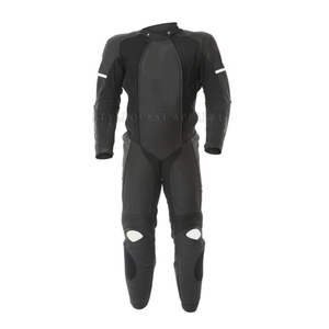 Combinaison de moto en cuir véritable de qualité supérieure, conçue sur mesure, pour hommes, vêtements de moto et de course automobile en vente - Product Image 3