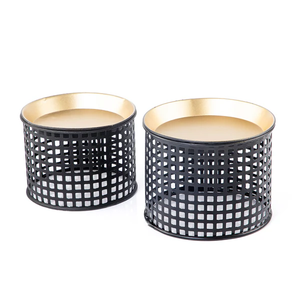 Elegant artistic metal candle stand for Ramadan celebration and Islamic Eid festival decoration metal Votive candle stand - Product Image 2