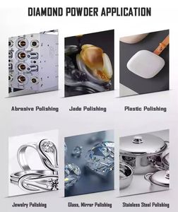 Polvo de Diamante Sintético para Pulido, Malla Abrasiva de 80-400, 53-64HRC - Product Image 5