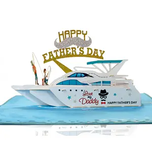 New 3D Pop up Card with Custom Design for Father's Day - Supplier from Vietnam ODM OEM Custom Greeting Card Viet Nam