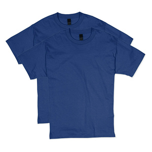 Camisetas de hombre de gran tamaño de alta calidad con estampado personalizado OEM ODM de 220 GSM pesado de algodón con cuello redondo de color sólido liso de Bangladesh - Product Image 1