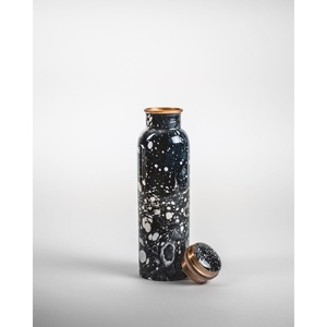 Matte Finish Pure <b>Copper</b> <b>Water</b> <b>Bottle</b> for Ayurvedic Health Benefits Leak Proof Eco Friendly & Durable Design - Product Image 2