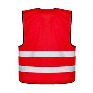 Chaleco de Seguridad de Talla Grande Hecho a Medida, Alta Calidad, 100% Poliéster, Duradero, Reflectante, UPF 50, Transpirable, Ropa de Trabajo - Product Image 2