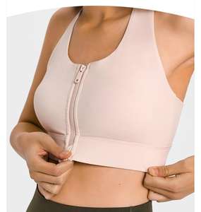 Sujetador deportivo de mujer de Spandex 80% de nailon 20% de alta calidad premium de fábrica para gimnasio Yoga Fitness - Product Image 3