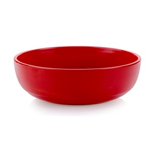 Assiettes et bols en céramique de finition brillante de 8 pouces faits à la main Ustensiles de cuisine et vaisselle Type de plat - Product Image 5