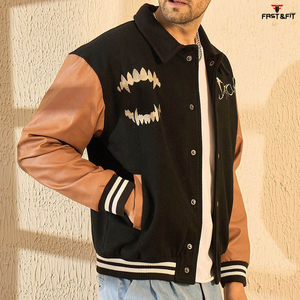 2025 Winter College Equipo de moda Varsity Chaqueta de lona a prueba de viento y transpirable Diseño unisex para hombres - Product Image 3