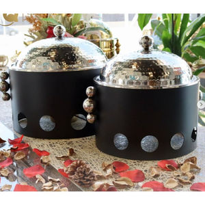 Plato decorativo moderno para catering, plato para servir comida, plato para frotar, superventas, calentador de Buffet, equipo de restaurante - Product Image 6