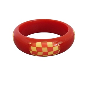 Nuevos Brazaletes de Resina a Rayas Coloridas 2026, Diseño Elegante, Unisex, Joyería Casual y Moderna, Accesorio de Moda, Regalo para Mujer - Product Image 3