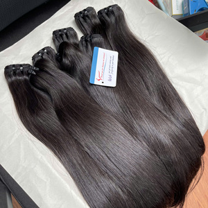 ผมเวียดนามแท้จากโรงงาน แบบเรมี่ ซุปเปอร์ดับเบิ้ลดรอน สีธรรมชาติ ผมตรง ต่อผมแท้ - Product Image 1