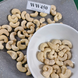 Meilleure qualité de noix de cajou SANTIGO WW450 Kaju Badam emballage personnalisé de noix de cajou brutes - Product Image 1