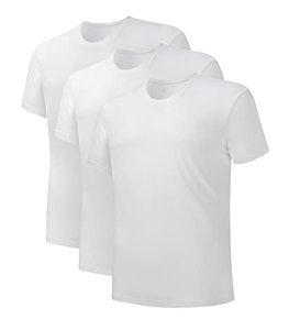 T-shirt en Soie Glacée de Haute Qualité, Teint en Pièce, Respirant, Séchage Rapide, Élastique, 89% Polyester 11% Spandex, Manches Courtes - Product Image 1