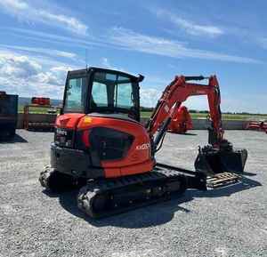 Kubota KX057-5 Mini Excavator Compact Crawler Digger with Cab High Flow Auxiliary Hydraulics - Product Image 6