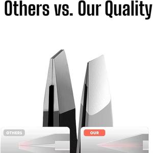 Proveedor Mayorista de Herramientas de Belleza, Pinzas Profesionales para Cejas y Pestañas, Juego de Pinzas Premium para Cejas y Pestañas - Product Image 2