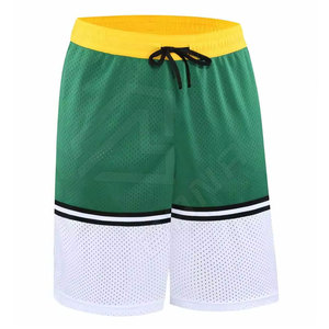 Pantalones Cortos de Baloncesto para Hombre, al por Mayor, de Alta Calidad, Transpirables, de Talla Grande, de Secado Rápido, con Estampados Gráficos, de Poliéster, con Bolsillos, Estilo Urbano - Product Image 3