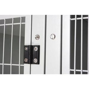 Özelleştirme köpek kafesi büyük ev çit kapalı paslanmaz çelik evcil hayvan kafesi - Product Image 3