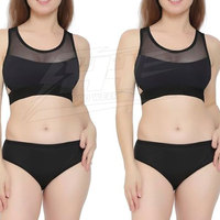 Conjunto de Lencería de Diseño para Mujer 2026, Sujetador sin Varillas con Copas 3/4 y Relleno Extraíble, Braguita Hipster, Encaje Transpirable de Alta Calidad para Adultos