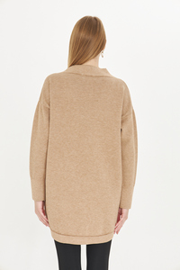 1201เสื้อคลุมถักโอเวอร์ไซส์ของผู้หญิง - Product Image 4