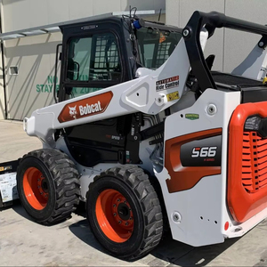 Usado para Bobcat S66 Skid Steer Loader con cilindro hidráulico Kawasaki Rueda Skid Steer Tracked 1 año de garantía - Product Image 1