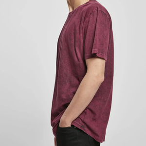 Blank <b>Plain</b> Acid Wash <b>Oversized</b> Vintage Custom Men Crewneck 100% Cotton <b>t</b> <b>Shirt</b> High Quality Acid Wash Tee <b>Shirt</b> - Product Image 2