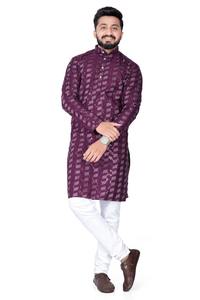 Indian Traditional <b>Men</b> s Free Size Cotton <b>Kurta</b> Fashionable Ethnic Clothing for Worldwide Exportation High Quality - Product Image 5