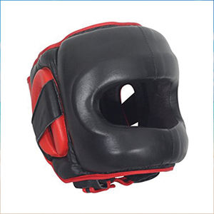 Protège-tibias et protège-tête de sport respirants personnalisables DECENT FIGHT WEARS avec protection complète et fermeture auto-agrippante - Product Image 4