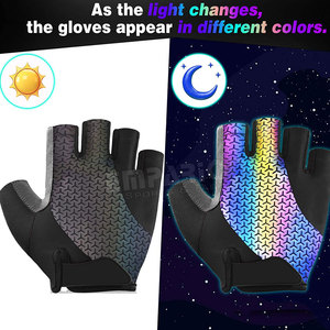 Cycling Gloves Custom design Breathable <b>Half</b> Finger Cycling Gloves Anti <b>Slip</b> Pad Road Bike Gloves Men Women - Product Image 3