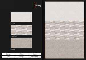 Carreaux muraux en céramique élégants 300x600 mm finition brillante – Choix décoratif contemporain pour projets de luxe - Product Image 5