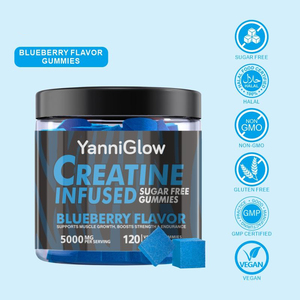 OEM ODM ครีเอทีนโมโนไฮเดรตแบบกัมมี่ อาหารเสริมเพื่อสุขภาพ ช่วยเพิ่มพลังงาน สำหรับการเจริญเติบโตของกล้ามเนื้อ เสริมสร้างโภชนาการสำหรับนักกีฬาผู้ใหญ่ - Product Image 6