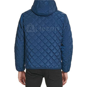 2025 couleur unie décontracté hommes doudoune Streetwear nouvelle mode coupe-vent doudoune à vendre - Product Image 3