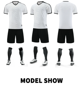 Uniforme de Entrenamiento de Fútbol con Impresión Digital Personalizada, Conjunto de Uniforme de Fútbol Bordado en Poliéster, Ropa de Entrenamiento de Fútbol C5053 - Product Image 5