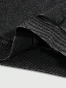 Pull à capuche unisexe de haute qualité OEM Vente en gros de conception personnalisée délavée à l'acide pour hommes et femmes - Product Image 6