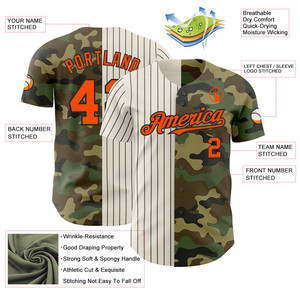 Camiseta de equipo de béisbol personalizada, tela transpirable de fábrica OEM con opciones de bordado o impresión - Product Image 3