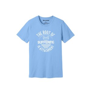 T-shirt 100% coton avec impression de thèmes de bouddha Style décontracté 12 options de couleur 160-180 Placement de conception personnalisable GSM lourd - Product Image 1