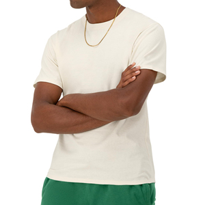 T-shirt unisexe personnalisé de haute qualité 100% coton microfibre ringer T-shirt personnalisé pour homme à col rond T-shirt vierge - Product Image 5