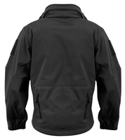 Veste coupe-vent matelassée pour homme, style garde de sécurité, avec patchs personnalisés, longue, imperméable, épaisse, en toile, col montant, fermeture frontale