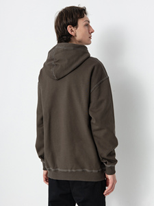 Sudadera con capucha de gran tamaño personalizada de alta calidad Heavyweight 100% Fleece Pullover Winter Street Style Color Block Hoodie para hombres - Product Image 3