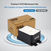 Cartucho de Mantenimiento de Tinta Residual Enlite Reliable E K105 para Impresoras Epson K101 K201 K301, Repuesto de Almohadilla Absorbente