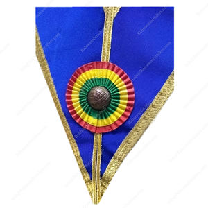 Collier de cérémonie maçonnique personnalisable – Vêtement d'église unisexe avec couleurs et logos sur mesure - Product Image 1