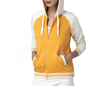 Pull à capuche de gymnastique pour femmes, séchage rapide, respirant 100% coton, vêtements d'extérieur d'hiver de haute qualité, couleur unie-directe - Product Image 3