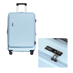 Maletas Rígidas Travelking 8088 de ABS+PC con Apertura Frontal, Carro de Aluminio Resistente, Ruedas Dobles Giratorias 360°, Candado TSA, 20''-28'' - Product Image 1