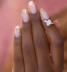 Anillo de compromiso de diamante de laboratorio chapado en oro de 14 quilates hecho a mano 0.31ct IGI Certified Luxury Wedding & Party Jewelry - Product Image 5