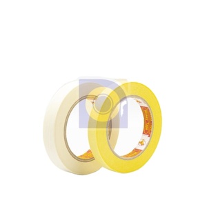 <b>High</b> <b>Adhesion</b> Paper <b>Temperature</b> Resistant Paper Painters Masking Tape Automotive Painting Masking Tape Made in Vietnam - Product Image 1