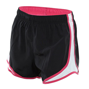 Service OEM Short de gym Streetwear à séchage rapide pour femmes en coton taille élastique décontracté Fitness Gym Wear Short de jogging pour femmes - Product Image 5