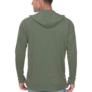 Mens Winter Solid Fleece <b>Workout</b> <b>Hoodies</b> Comfortable Fit Quick Dry Eco-Friendly Breathable for Gym & Outdoor Activities - Product Image 2