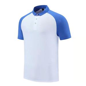 Nouveau T-shirt <span class=keywords><strong>polo</strong></span> bicolore à col haut pour homme et femme Sports de loisirs <span class=keywords><strong>2022</strong></span> - Product Image 2